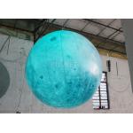 Party Inflatable Lighting Decoration , Inflatable Moon Balloon OEM Available