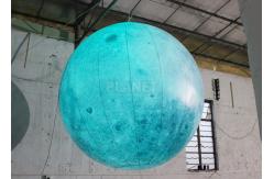 China Party Inflatable Lighting Decoration , Inflatable Moon Balloon OEM Available supplier