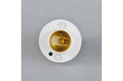 China Voice Control E27 Led Light Bulb Holder Screw Universal Switch Control Bulb Base supplier