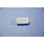 Advanced Technical Alumina Ceramic Insulator High Hardness Connector For Battery for sale