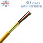 Indoor Distribution Fiber Optic Accessories GJFJV Fiber Optic Cable LSZH Yellow Sheath for sale