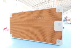China Tarpaulin Inflatable Water Games EVA Dock Floating Pontoon Mat supplier