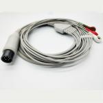IEC 3m AHA GE ECG Cables And Leadwires With Snap for sale