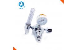 China R190 Adjustable Pressure Regulator Brass Material One Gauge With Flow Meter supplier