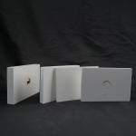 1-10mm Thickness Alumina Ceramic Plates High Corrosion Resistance 20-30W/mK Thermal Conductivity for sale