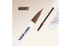 China Cosmetic Empty Liquid Eyebrow Pen With Felt Tip And Eyebrow Gel Container supplier