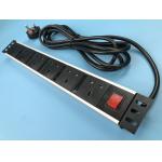 250V 6 UK Jack Multiple Outlet Power Bar With 2m Cable Smart Six British Socket for sale