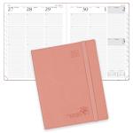 100GSM Paper Monthly Weekly Planner Pink Color 2023 2023 12 Months for sale