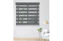 China Fireproof And Waterproof White Custom Zebra Fabric For Zebra Shade Blinds supplier