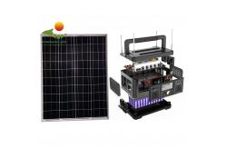 China ABS 120W Solar Home Portable System  Solar Generator For Home supplier