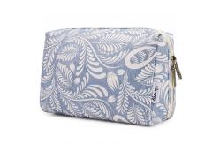 China Customized Soild Pattern Cosmetic Bag Organizer Waterproof supplier