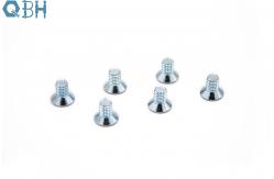 China DIN 965 Cross Recessed Countersunk Flat Head Screws Zinc Plating supplier