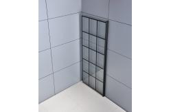 China Aluminium Frame 1800x800mm Pivot Shower Screen Sliding Open supplier