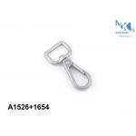 Modern Style Bag Snap Hook With Durable Surface Smooth Engraved Logo for sale