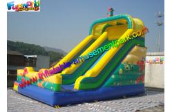 China Water Proof Commercial Inflatable Bouncers / Inflatable Slip And Slide Fire Retardant supplier