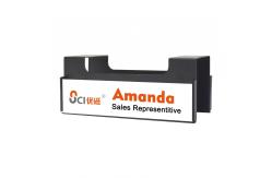 China Magnetic Double Sidesd Display Cubicle Name Holder waterproof supplier