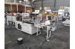 China POF Film Heat Shrinking Wrapping Jumbo Maxi Paper Towel Labeling Roll Packing Machine supplier