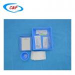 China Manufacturer Disposable Ophthalmic Intravitrea Pack Blue Waterproof SMS Fabric for sale