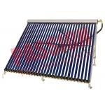 Wall Mounted Heat Pipe Vacuum Tube Solar Collector Aluminum Alloy Material for sale