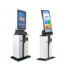 Floor Standing Display Check In Kiosk Touch Screen for sale