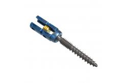 China Titanium 5.5mm Double Threaded Pedicle Screws Insert Spine Fixation Device supplier