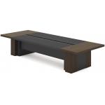 Modern Luxury 3.8M Office Meeting Table And Chairs Wooden Melamine Board for sale