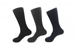 China Eco - Friendly Black Diabetic Friendly Socks With Anti - Bacterial Materials supplier