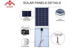 China Durable Polycrystalline Solar Panel Alu Minum Alloy Anodized High Ammonia Resistance supplier