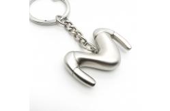 China Durable M Metal Keychain Holder - Convenient and Silver for Your Business supplier