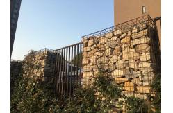 China Stiffener Spiral Binder Durable Gabion Fence System With 2-4mm Wire Diameter supplier