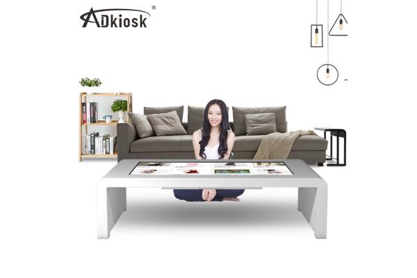 Living Room IR Digital Interactive Touch Screen Table  LCD 43Inch 4000:1 Contrast