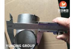 China ASTM A815 S31803 Duplex Stainless Steel Seamless Tee Pipe Fitting B16.9 supplier