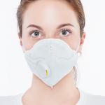 Earloop Foldable FFP2 Mask Easy Breath Activated Carbon Respirator Mask