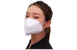 China Vertical Fold Flat Antivirus N95 Disposable Mask Comfortable FFP2 Respirator Mask supplier