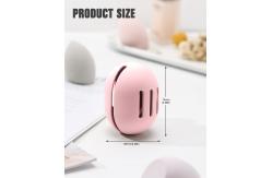 China FDA Silicone Makeup Sponge Holder Washable Breathable Travel Essentials Blender Container supplier