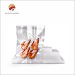 Foldable Sustainable 3-Side Clear PA/PE Vacuum Sealer Bag For Meat And Chicken Packaging for sale