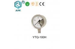 China Diaphragm Structure Gas Pressure Test Gauge With Safety Glass / Case supplier