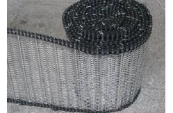 China Stainless Steel Plain Weave Metal Mesh Belt For Food Freezering Processing supplier