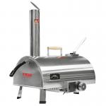 12 Inch Automatic Rotating Outdoor Pizza Oven Portable Wood Fired Pizza Grill Oven for sale
