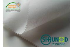 China 100% Polyester Thermo Bond Non Woven Base Fabric For Interlining And Waistband supplier