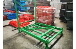 China Customized Commercial Tire Stacking Pallet Storage Rack System With Powder Coated supplier