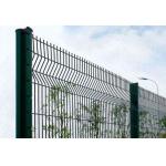 1.550mm Height Welded Wire Mesh Panel Security Fence 50 X 200mm With Post for sale