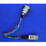 Male To Male Custom Power Cables , 1K 8 Pin Sleeved Power Supply Cables  for sale