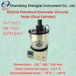 ASTM D445 Petroleum Kinematic Viscosity Tester Double Cylinder 100 Degree Viscosity for sale