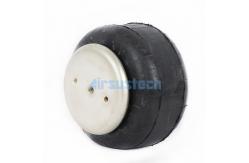 China Firestone W01-358-7598 Single Convoluted Rubber Air Spring 1/4NPT Air Connection supplier