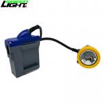 15000lux LED Miner Safety Cap Lamp 1.67W LED Mining Light 1.65m Corded For Underground for sale