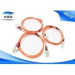 MM 3.0 DX LSXH PVC 2M Fiber Optic Patch Cables SC UPC SC UPC For Aerospace for sale