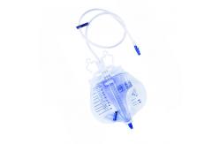 China Adult Disposable Urine Meter Drainage Bag Single Use  T Cross Valve supplier