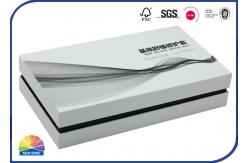 China Textured Paper Rigid Shoulder Box With Foam Insert supplier