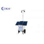 Cctv Camera Solar Surveillance Trailer High Resolution for sale